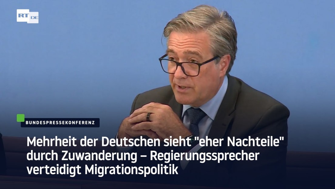 Mehrheit der Deutschen sieht "eher Nachteile" durch Zuwanderung