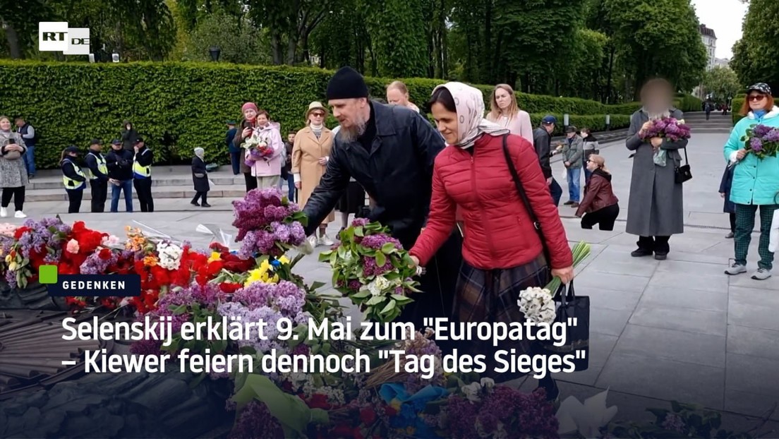 Selenskij erklärt 9. Mai zum "Europatag" – Kiewer feiern dennoch "Tag des Sieges"