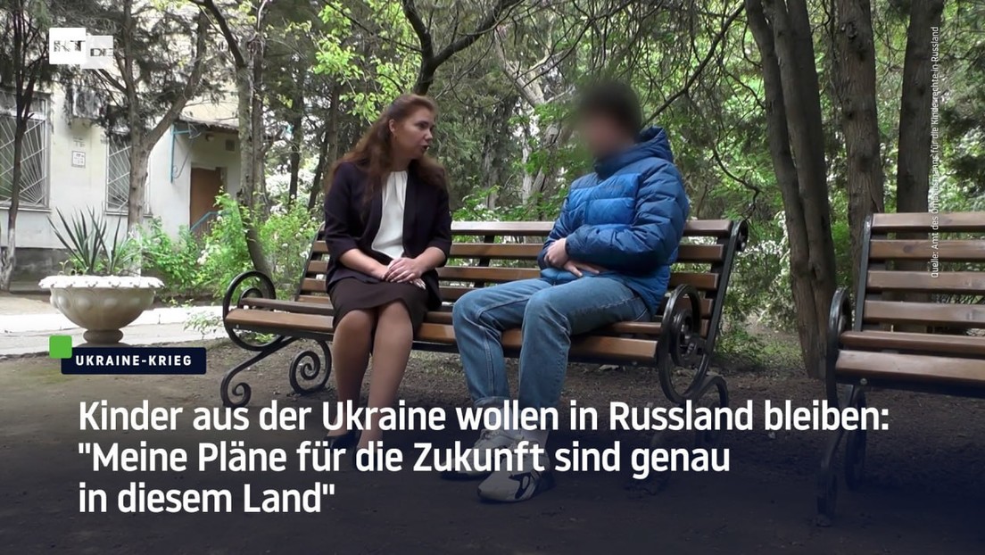 Kinder aus der Ukraine wollen in Russland bleiben: "Plane meine Zukunft hier"