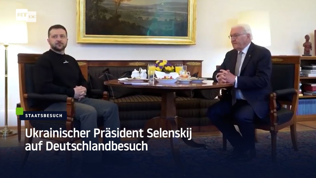 Ukrainischer Präsident Selenskij auf Deutschlandbesuch