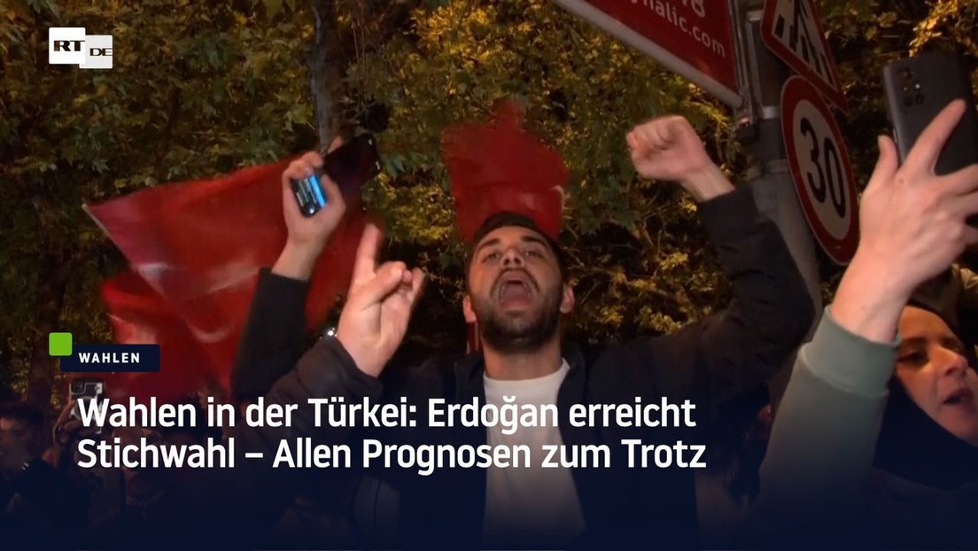 Wahlen in der Türkei: Erdoğan erreicht Stichwahl – Allen Prognosen zum Trotz