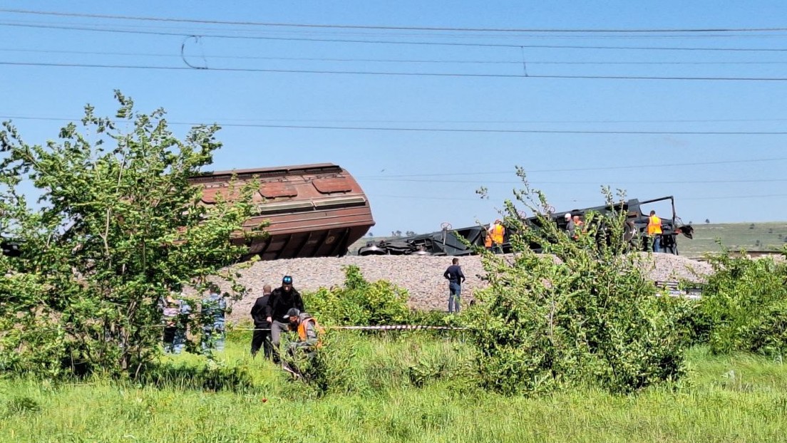 Zugunglück auf der Krim: Waggons mit Getreide entgleisen, keine Verletzten
