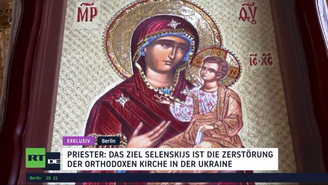 Priester: "Selenkijs Ziel ist die Zerstörung der orthodoxen Kirche in der Ukraine" – RT DE Exklusiv