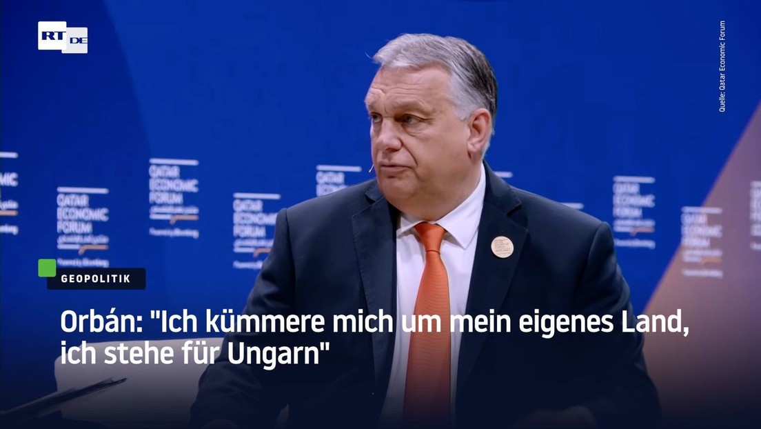 Orbán: "Ich kümmere mich um mein eigenes Land, ich stehe für Ungarn"