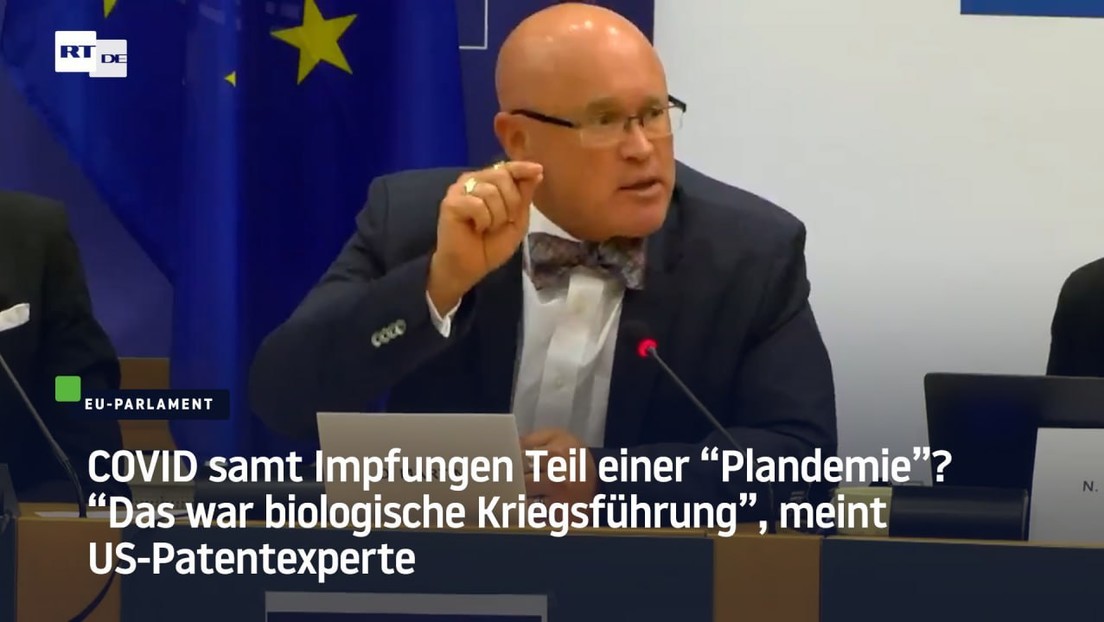 COVID samt Impfungen Teil einer "Plandemie"? "Biologische Kriegsführung", meint US-Patentexperte