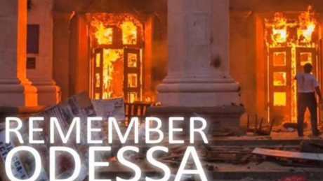 Deutsche Gewerkschaften schweigen zu Nazi-Terror – Gedenken an Opfer im Gewerkschaftshaus in Odessa