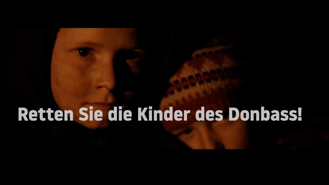 Retten Sie die Kinder des Donbass!