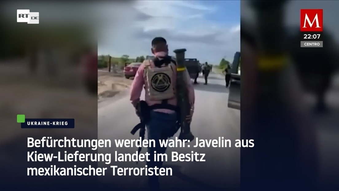 Befürchtungen werden wahr: Javelin aus Kiew-Lieferung landet im Besitz mexikanischer Terroristen