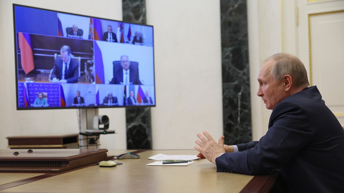 Putin: Behörden werden "Erschütterung der Lage" in Russland durch Böswillige nicht zulassen