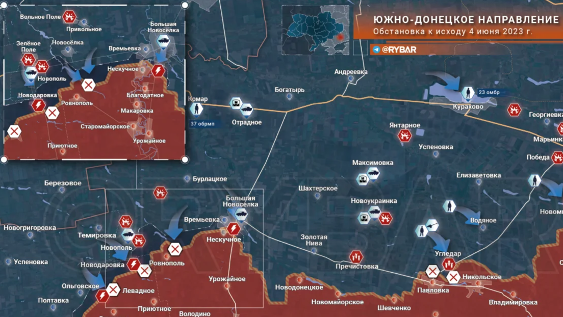 Erster Angriff der Ukraine zwischen Saporoschje und dem Donbass abgewehrt – der nächste folgt