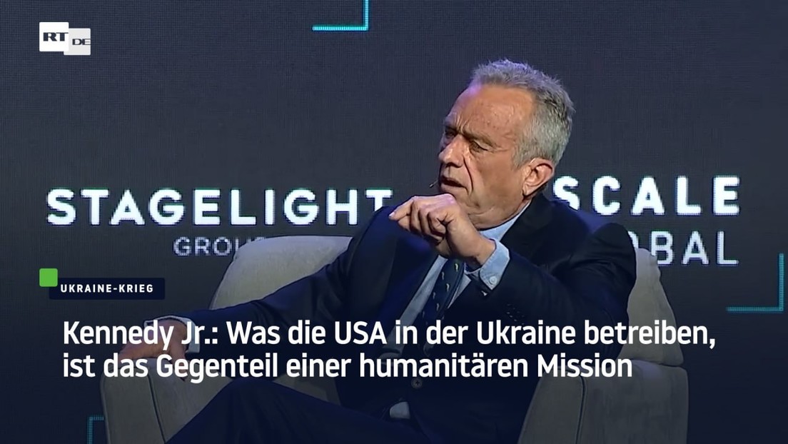 Kennedy Jr.: Was die USA in der Ukraine betreiben, ist das Gegenteil einer humanitären Mission