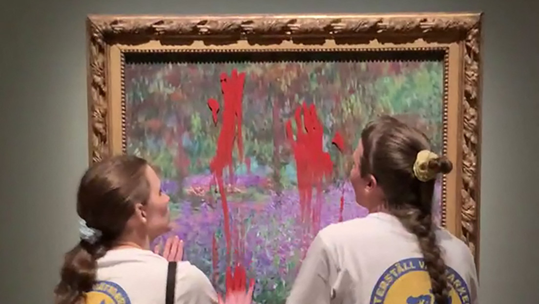 Farbattacke auf Monet-Gemälde im Nationalmuseum in Stockholm