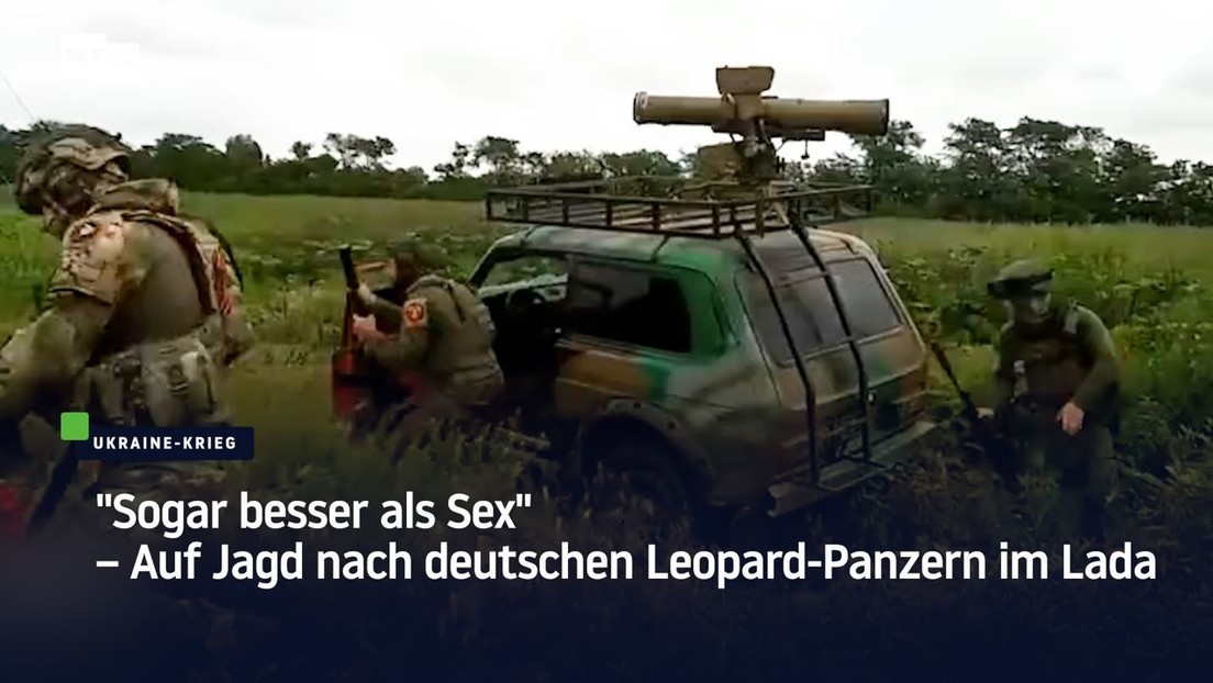 "Sogar besser als Sex" – Auf Jagd nach deutschen Leopard-Panzern im Lada
