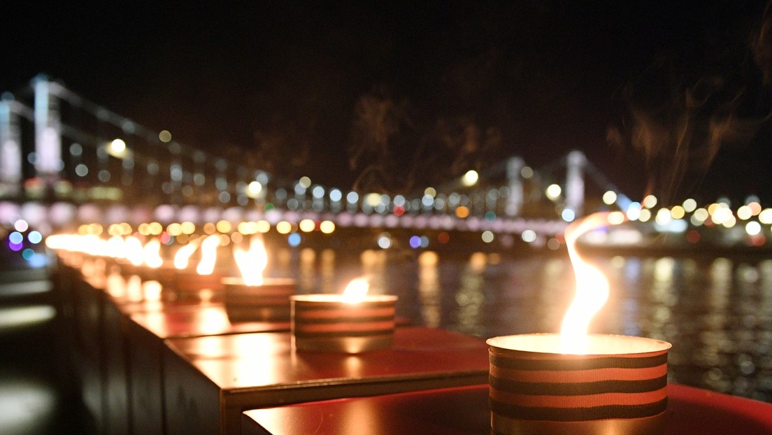 Kerzen entlang der Moskwa – Gedenken an den Überfall Deutschlands auf die Sowjetunion