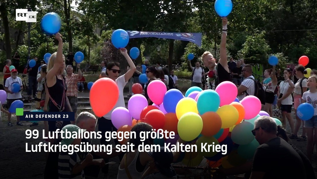 99 Luftballons gegen größte Luftkriegsübung seit dem Kalten Krieg
