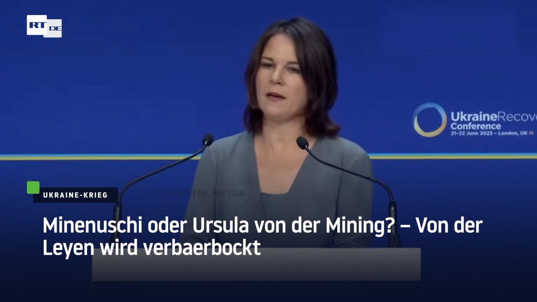 Minenuschi oder Ursula von der Mining? – Von der Leyen wird verbaerbockt