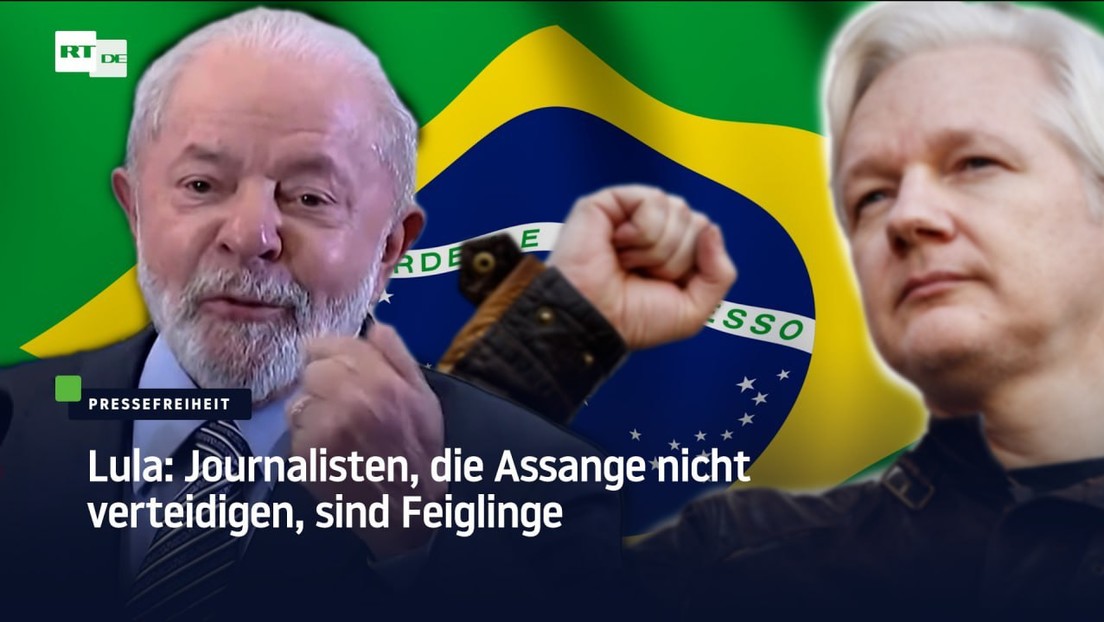 Lula: Wer als Journalist Assange nicht verteidigt, ist ein Feigling