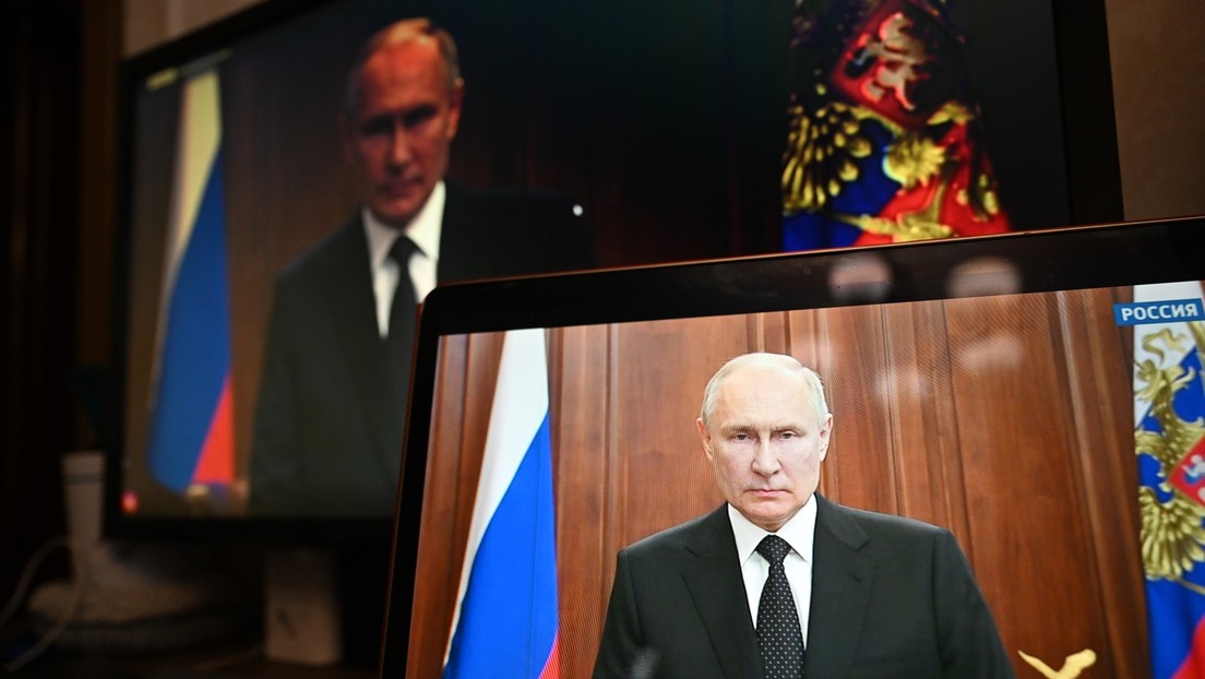 "Landesverrat": Putin hält Rede an die Nation
