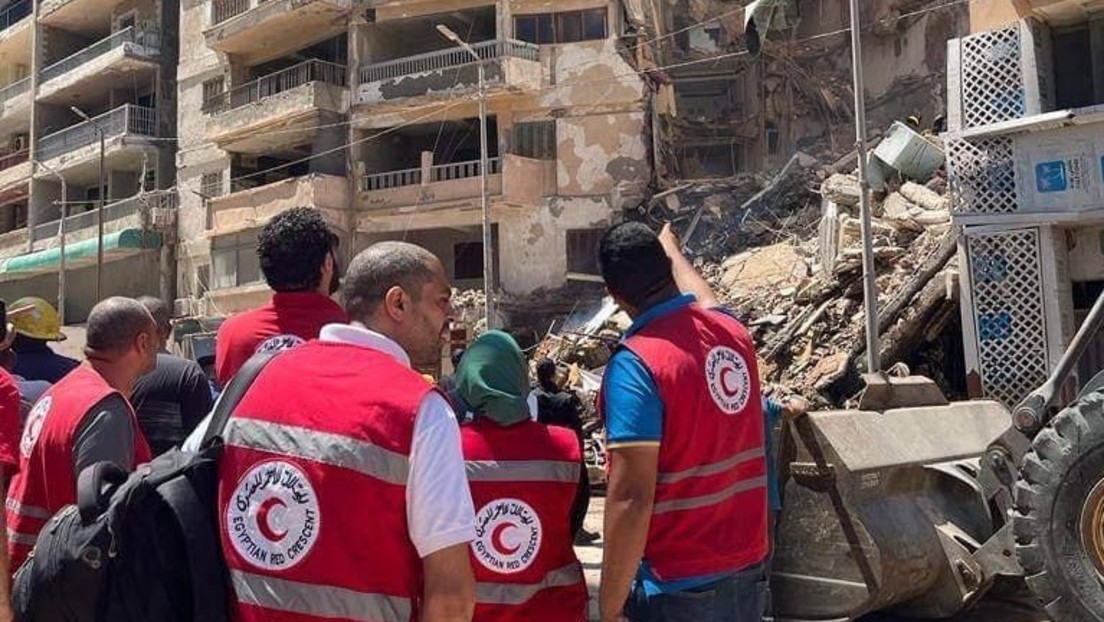 Ägypten: Wohnhochhaus in Alexandria stürzt in sich zusammen, viele Menschen unter den Trümmern