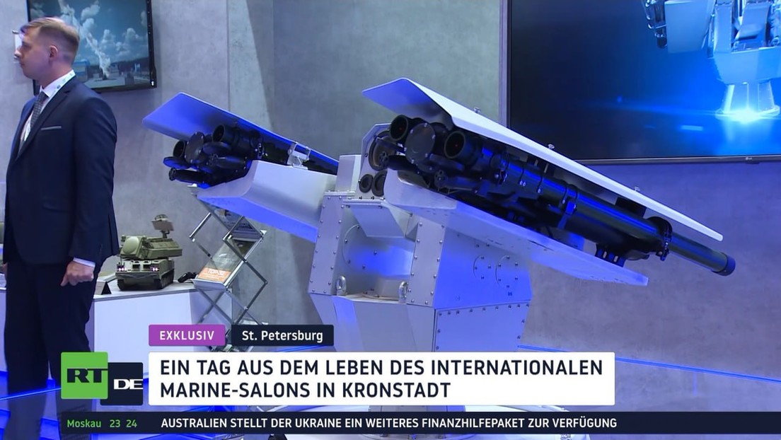 Exklusiv: Waffensysteme wie bei Star Wars – Marine-Messe in Kronstadt