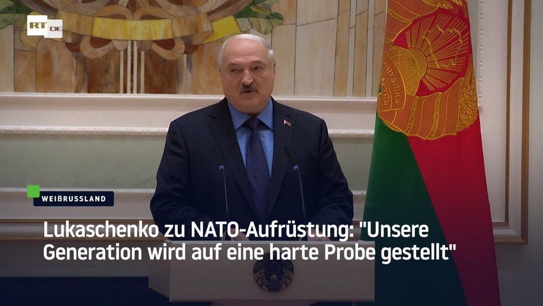 Lukaschenko: "Geschichte wiederholt sich – Wieder kommt die Gefahr aus dem Westen"