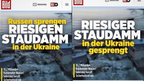 Der Russe war's!? – Bild-Zeitung korrigiert Schlagzeile nach erstem Schnellschuss