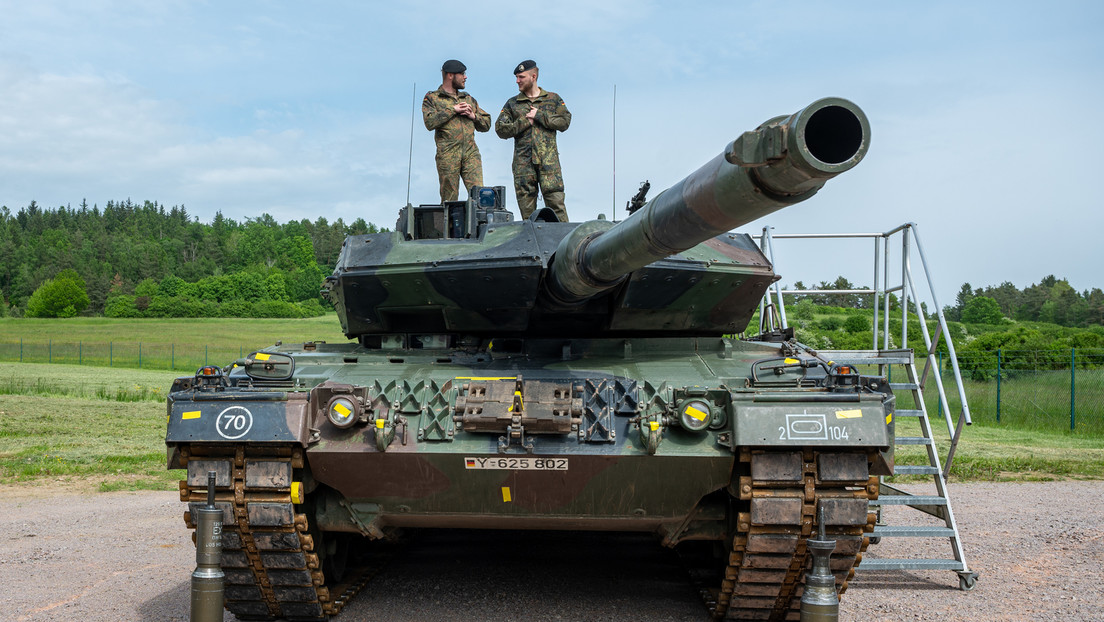 Bundeswehr-Panzerkommandant in der Ukraine gesichtet?