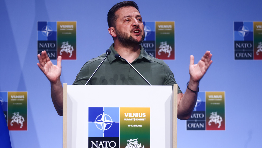 Medien: Selenskij drohte mit Fernbleiben von erster Sitzung des Ukraine-NATO-Rates