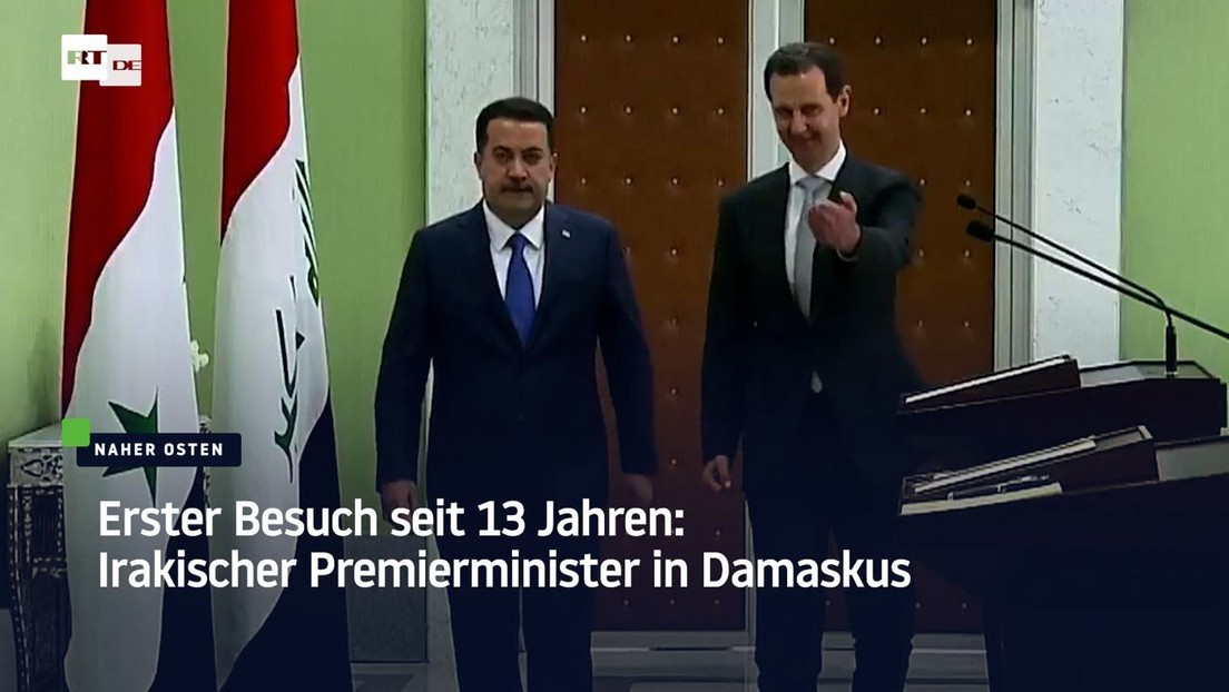Erster Besuch seit 13 Jahren: Irakischer Premierminister in Damaskus