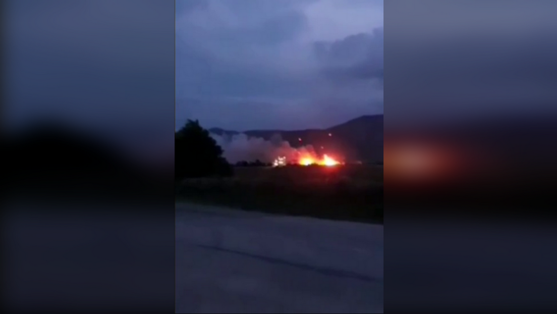Brand auf der Krim: Behörden ordnen Evakuierung an