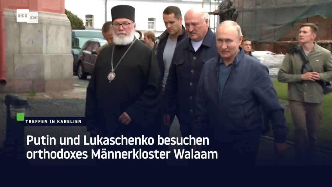 Putin und Lukaschenko besuchen orthodoxes Männerkloster Walaam