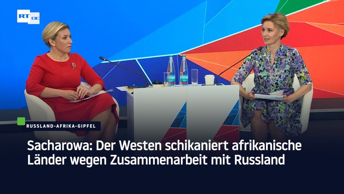 Sacharowa: Der Westen schikaniert afrikanische Länder wegen Zusammenarbeit mit Russland