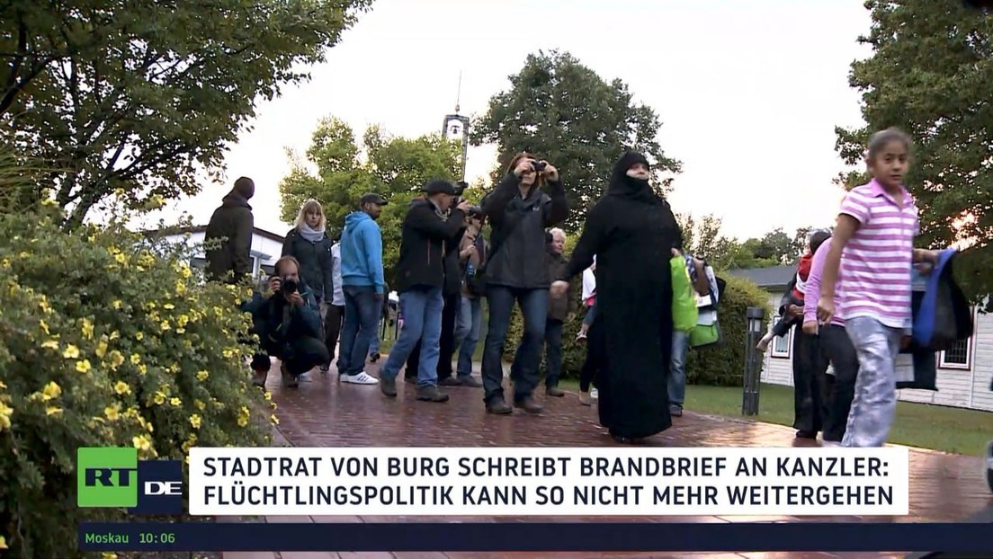 Brandbrief der Stadt Burg an Bundeskanzler – Kommunen mit Flüchtlingspolitik überfordert