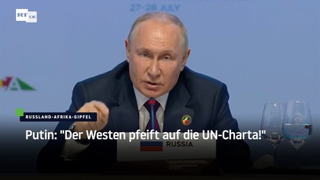 Putin: Unser Vorgehen in der Ukraine ist "im Einklang mit der UN-Charta"