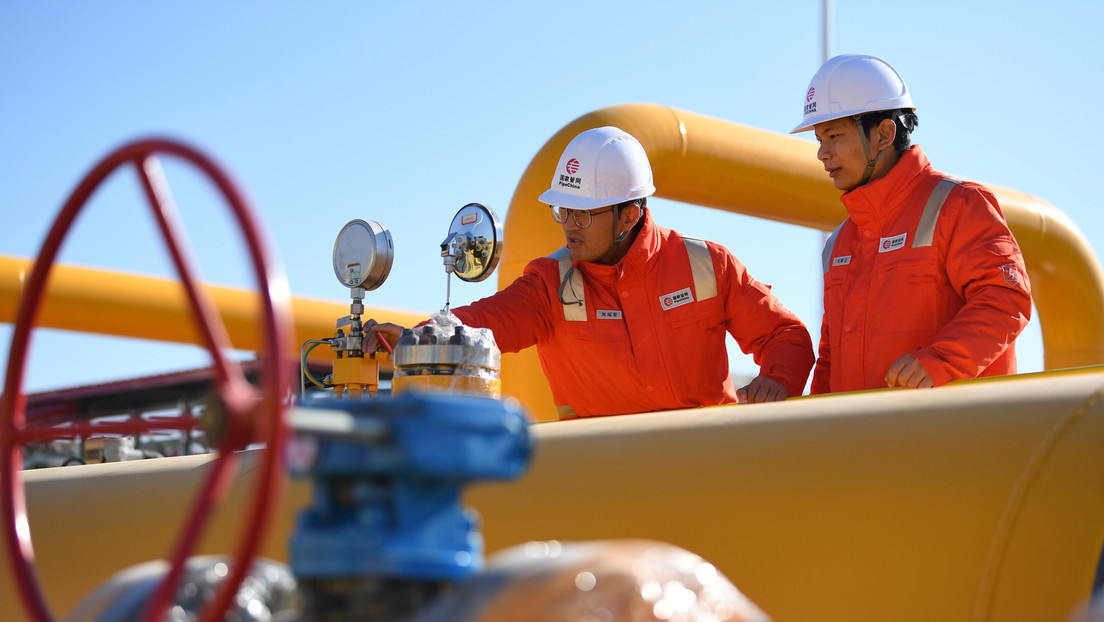 Russland stellt neuen Rekord bei Gaslieferungen nach China auf