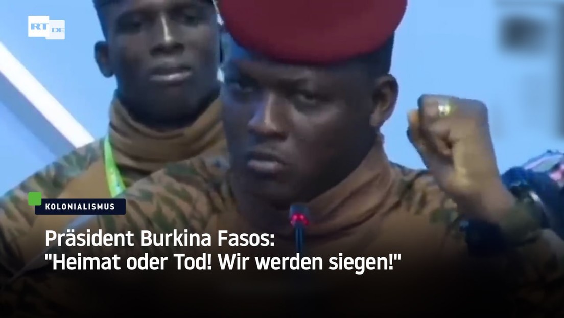 Präsident Burkina Fasos: "Russland ist für Afrika Familie"