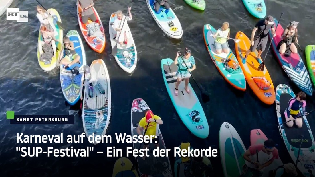 Karneval auf dem Wasser: "SUP-Festival" – Ein Fest der Rekorde