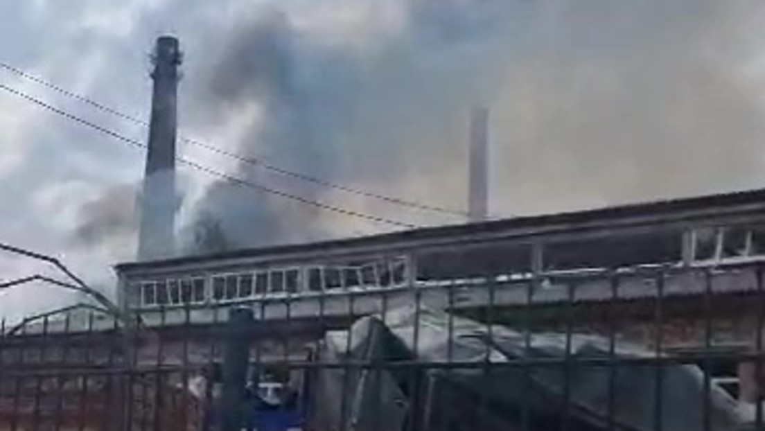 Video: Explosion in Fabrik für optische Geräte bei Moskau