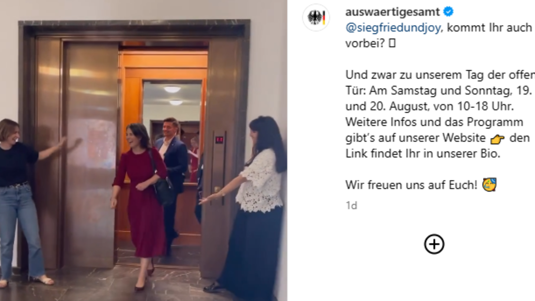 Achtung, keine Parodie: Das Auswärtige Amt wirbt mit Nonsensvideo für den "Tag der offenen Tür"