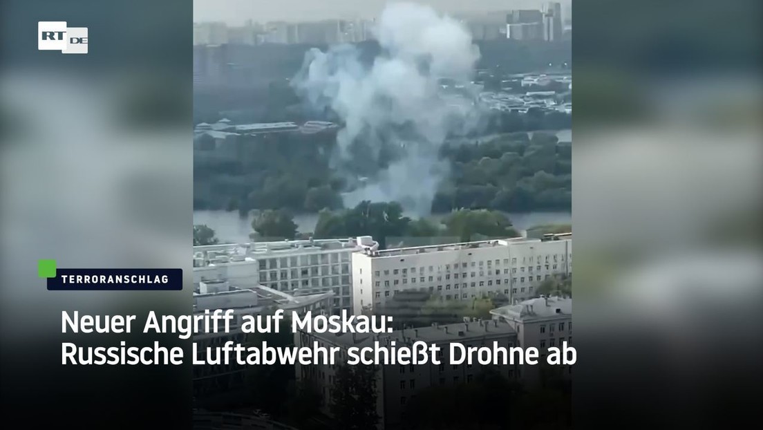 Neuer Angriff auf Moskau: Russische Luftabwehr schießt Drohne ab