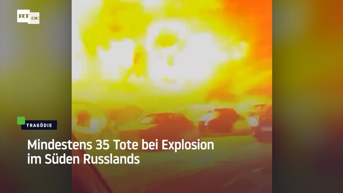 Mindestens 35 Tote bei Explosion im Süden Russlands
