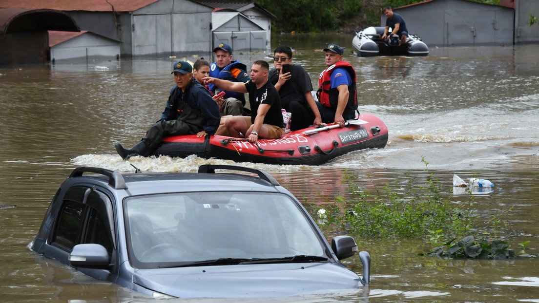 Überflutung in Russland: Region Primorje ruft Ausnahmezustand aus