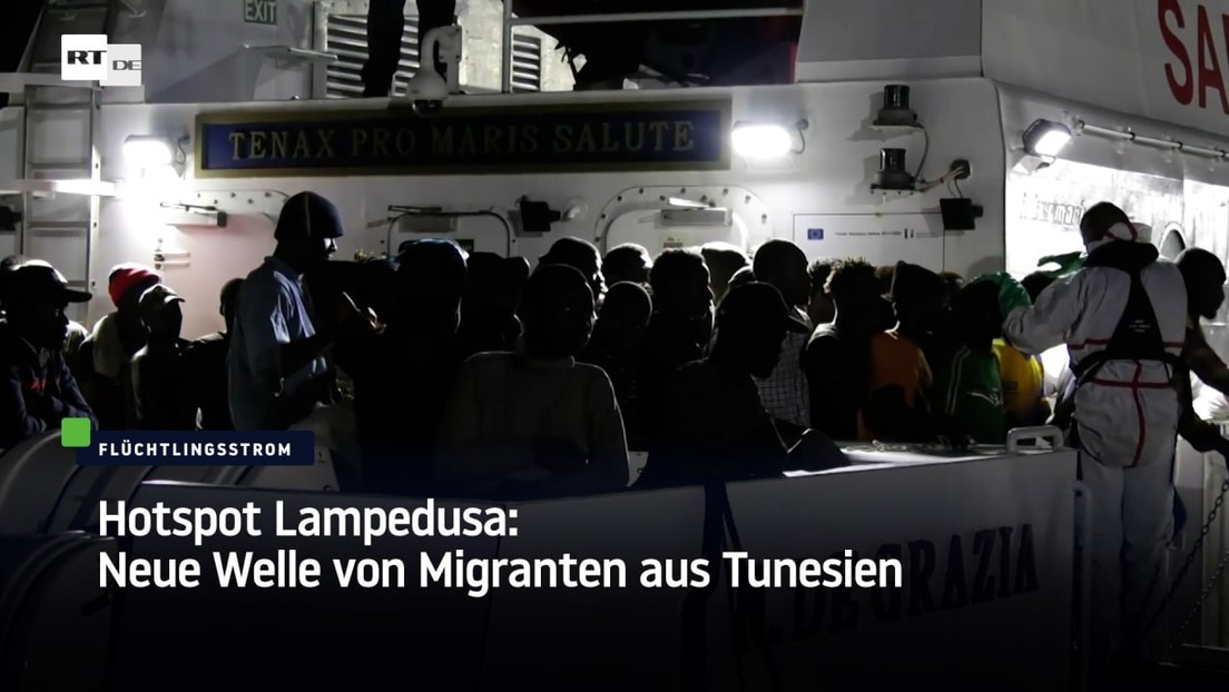 Hotspot Lampedusa: Neue Welle von Migranten aus Tunesien