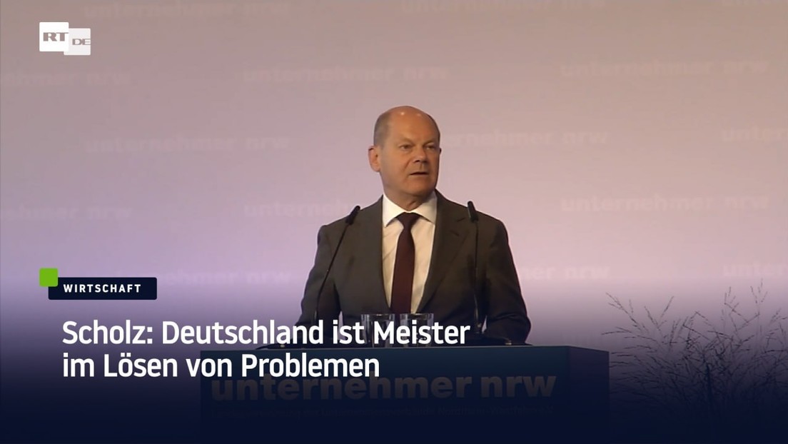 NRW-Unternehmertag: Bundeskanzler betont Deutschlands Fähigkeit, Krisen zu meistern
