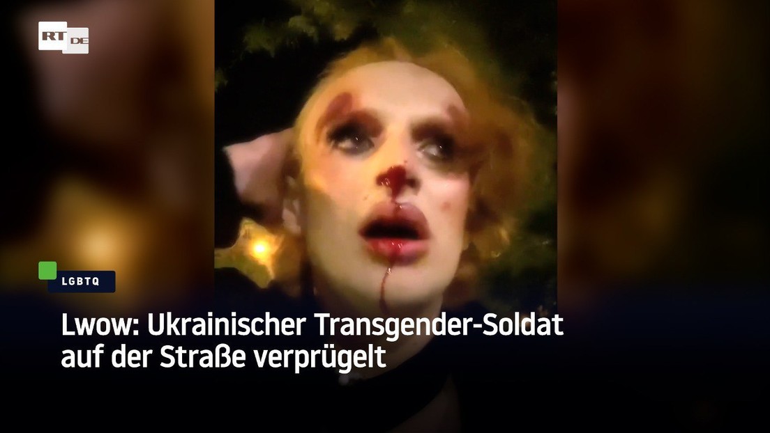 Lwow: Ukrainischer Transgender-Soldat auf der Straße verprügelt