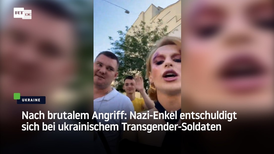 Nach Angriff auf ukrainischen Transgender-Soldaten: "Enkel eines SS-Spähers" entschuldigt sich