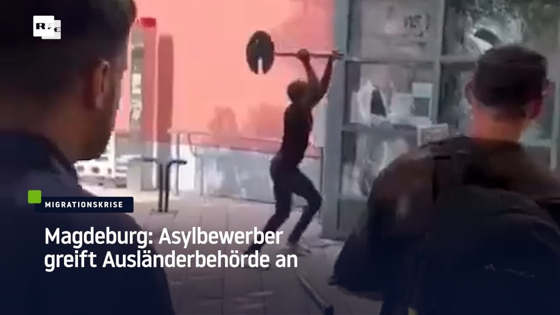 Magdeburg: Asylbewerber greift Ausländerbehörde an