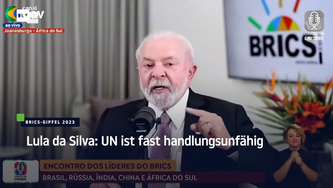 Lula da Silva: UN ist fast handlungsunfähig