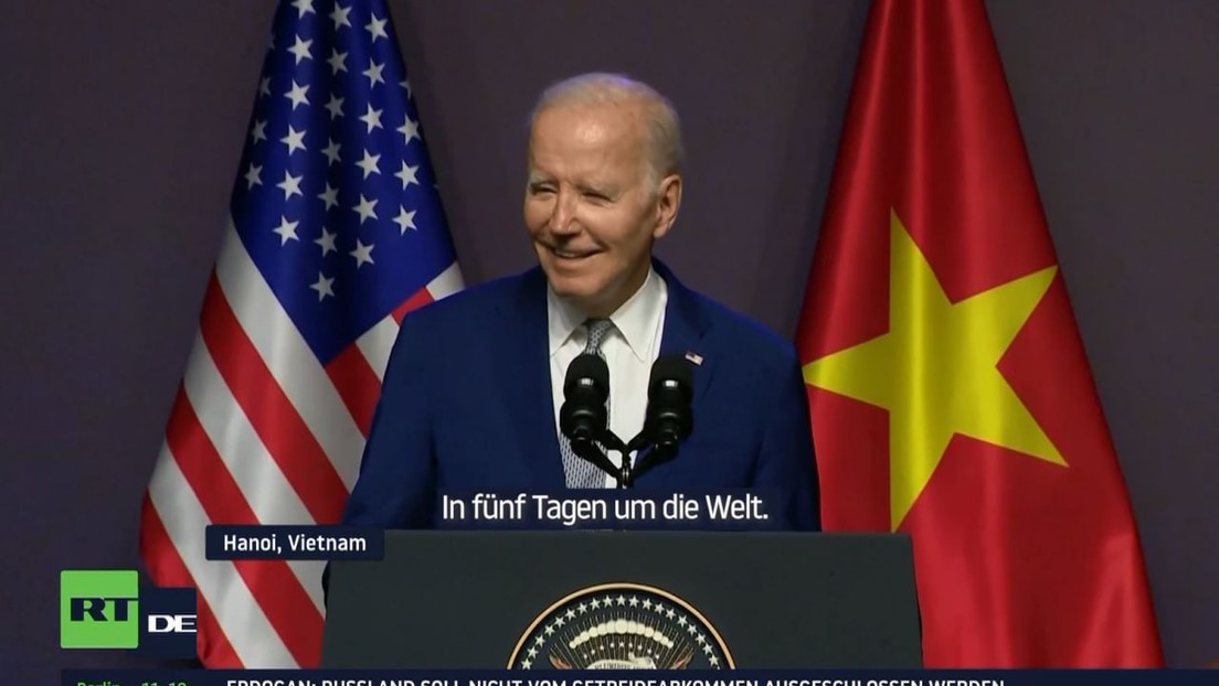 "Good Morning, Vietnam": Fragwürdiger Auftritt von Joe Biden in Hanoi