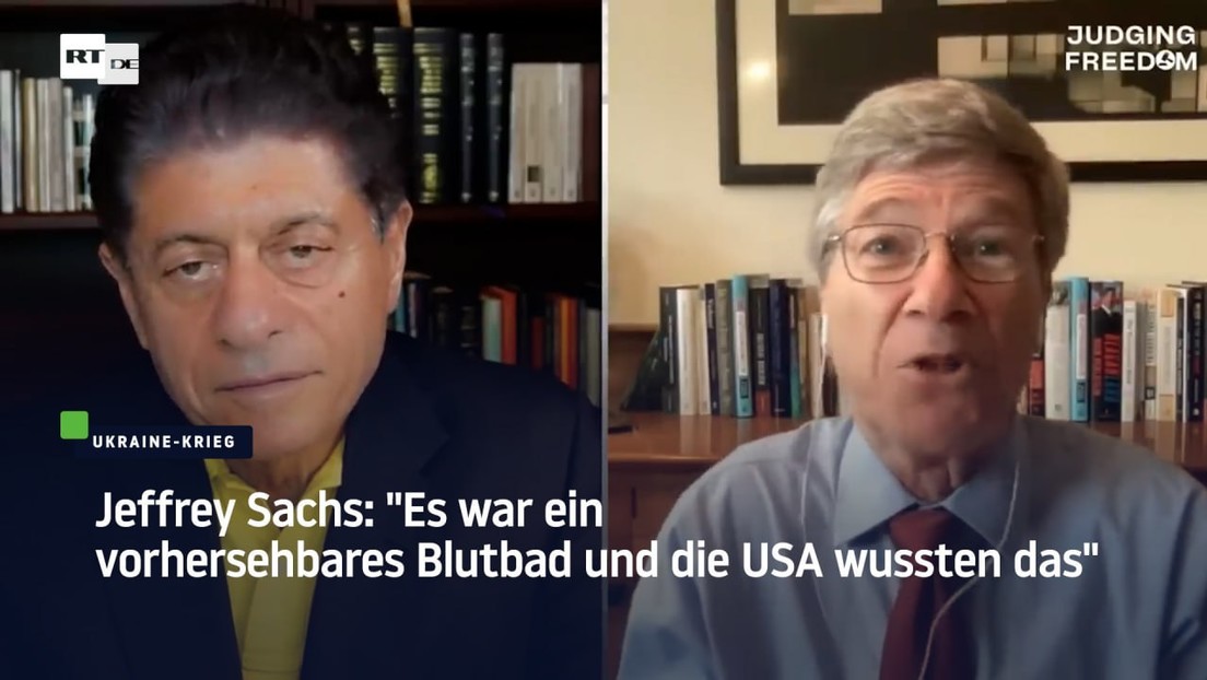 Jeffrey Sachs: "Es war ein vorhersehbares Blutbad und die USA wussten das"